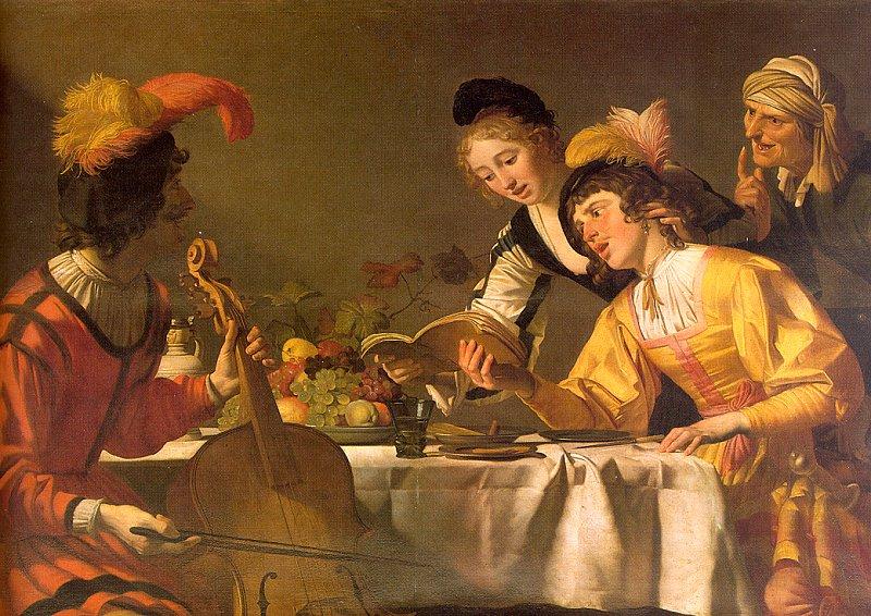 Gerrit van Honthorst The Concert